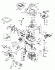 Toro 20013 - 22" Recycler Lawnmower, 2002 (220300001-220999999) Ersatzteile ENGINE ASSEMBLY TECUMSEH MODEL LEV120-361560B