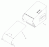 Toro 20013 - 22" Recycler Lawnmower, 2002 (220300001-220999999) Ersatzteile REAR BAG ASSEMBLY