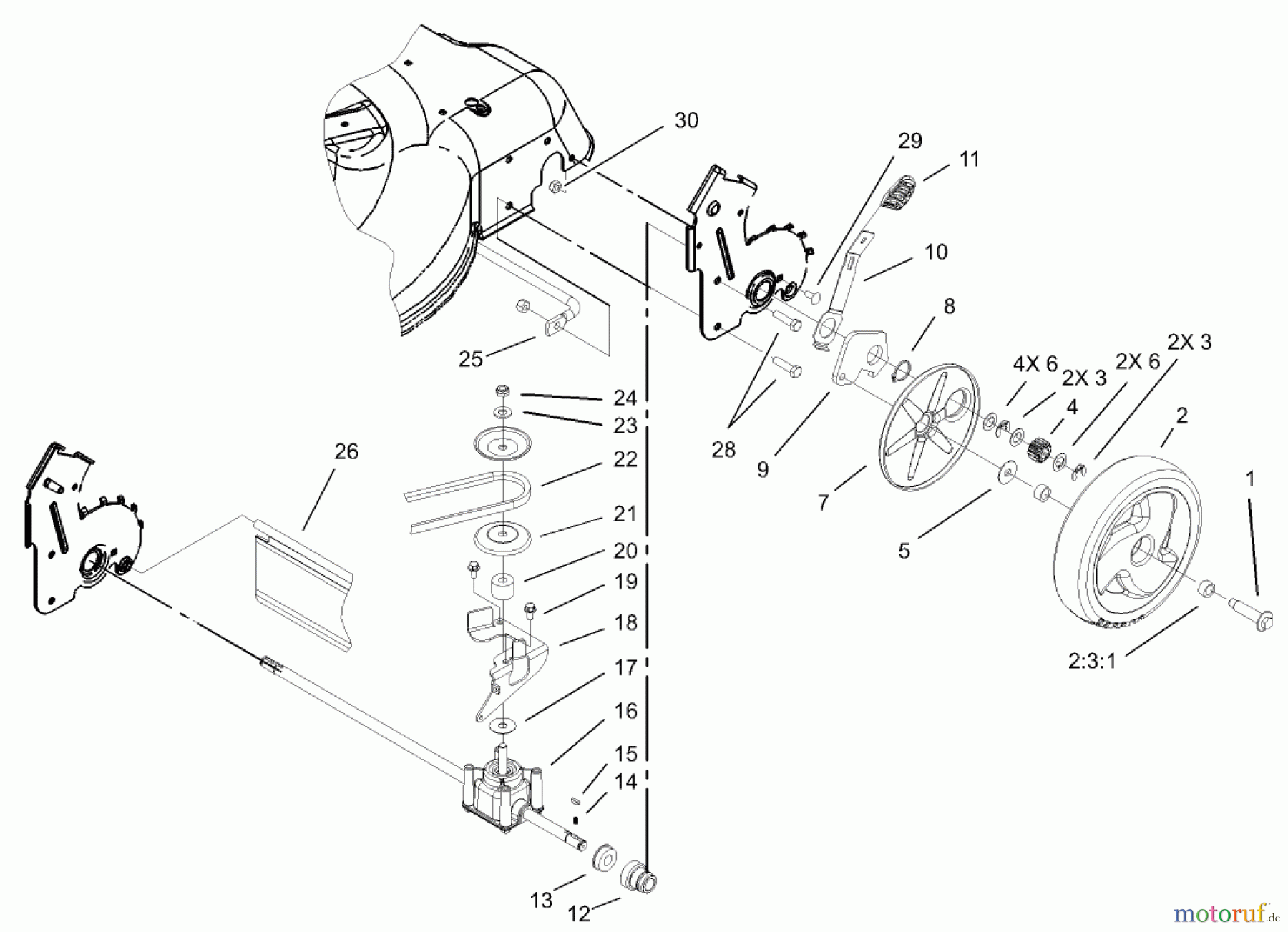 Toro Neu Mowers, Walk-Behind Seite 1 20018 - Toro 22