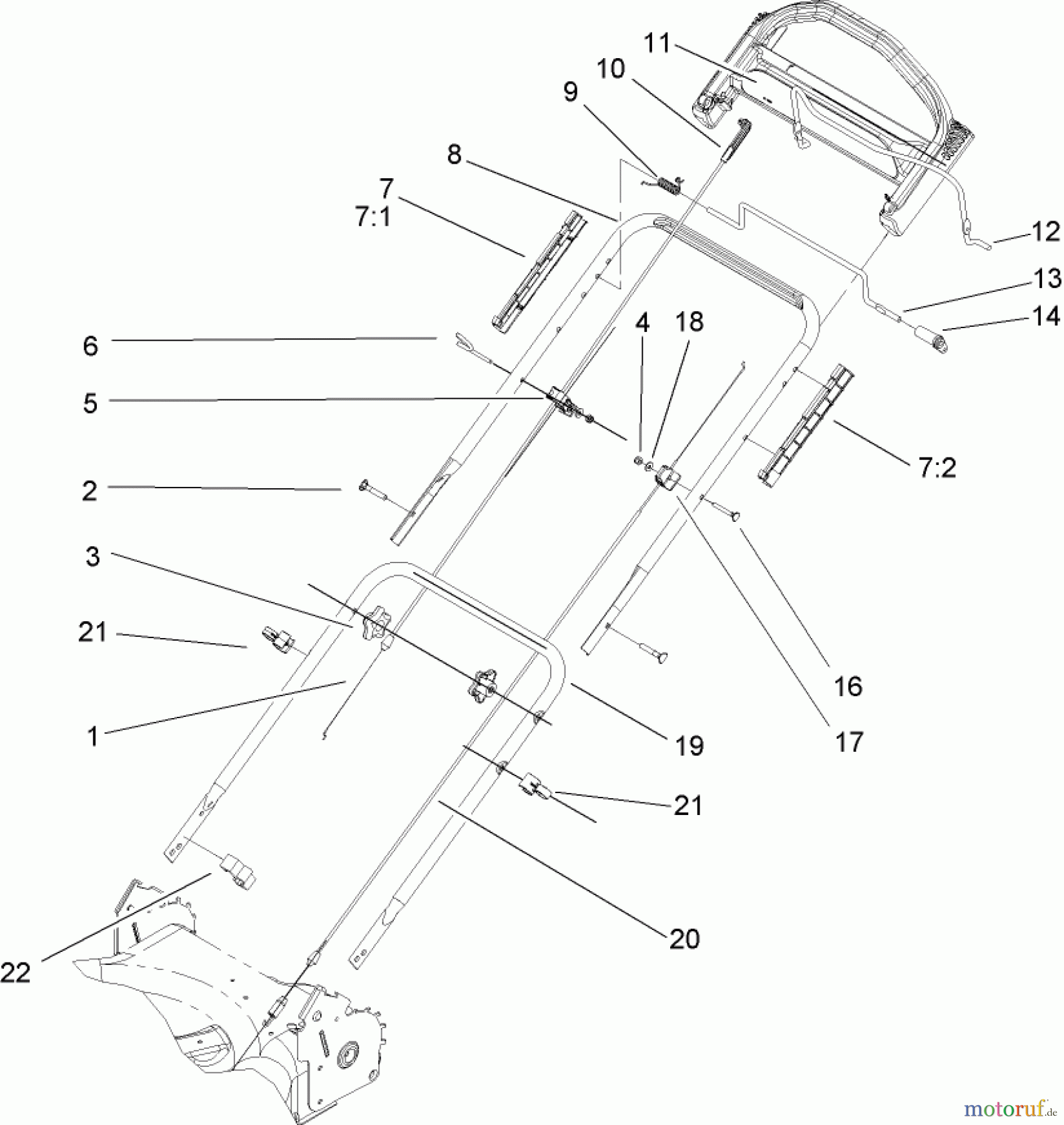  Toro Neu Mowers, Walk-Behind Seite 1 20018 - Toro 22