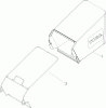 Toro 20016 - 22" Recycler Lawnmower, 2005 (250000001-250999999) Ersatzteile REAR BAG ASSEMBLY