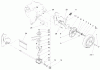 Toro 20017 - 22" Recycler Lawnmower, 2004 (240000001-240999999) Ersatzteile REAR AXLE AND TRANSMISSION ASSEMBLY
