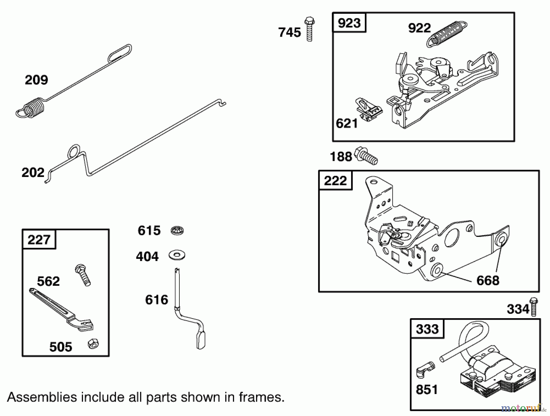  Toro Neu Mowers, Walk-Behind Seite 1 20021 (R-21S1B) - Toro Recycler Mower, R-21S1B, 2001 (210000001-210999999) ENGINE BRIGGS & STRATTON MODEL 12H802-1776-B1 #4