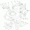 Toro 20022 (R-21S) - Recycler Mower, R-21S, 2001 (210000001-210999999) Ersatzteile HOUSING & BRACKET ASSEMBLY