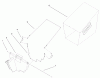Toro 20027 (R-21OSB) - Recycler Mower, R-21OSB, 2000 (200000001-200999999) Ersatzteile BAGGING ASSEMBLY