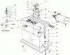 Toro 99-9316 - 12 Volt Electric Starter, Snowthrower Ersatzteile STARTER MOTOR AND BATTERY WIRE ASSEMBLY