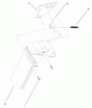 Toro 20027 (R-21OSB) - Recycler Mower, R-21OSB, 2001 (210000001-210999999) Ersatzteile DISCHARGE DOOR ASSEMBLY PART NO. 93-0273