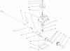 Toro 20027 (R-21OSB) - Recycler Mower, R-21OSB, 2001 (210000001-210999999) Ersatzteile GEAR CASE ASSEMBLY NO. 104-7678