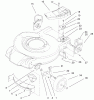 Toro 20027 (R-21OSB) - Recycler Mower, R-21OSB, 2001 (210000001-210999999) Ersatzteile HOUSING AND BRACKET ASSEMBLY