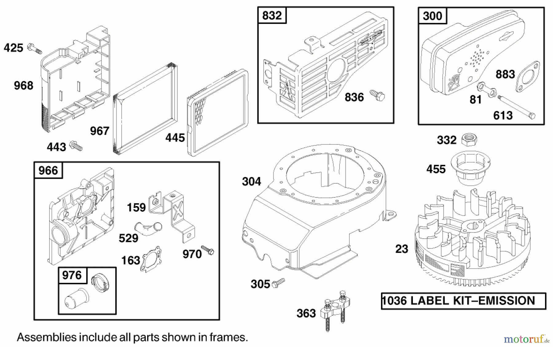 Toro Neu Mowers, Walk-Behind Seite 1 20028 - Toro Recycler Mower, 1999 (9900001-9999999) ENGINE BRIGGS & STRATTON MODEL 12J802-2368-E1 #5