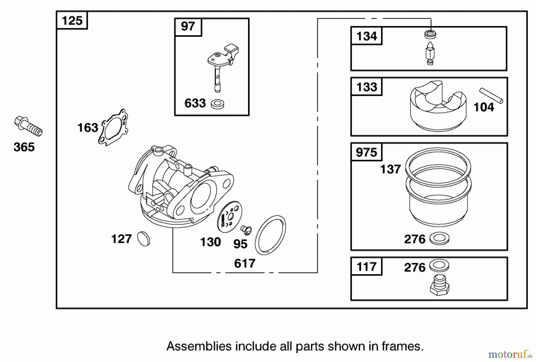  Toro Neu Mowers, Walk-Behind Seite 1 20028 - Toro Recycler Mower, 2001 (210000001-210999999) ENGINE BRIGGS & STRATTON MODEL 12J802-2369-B1 #3