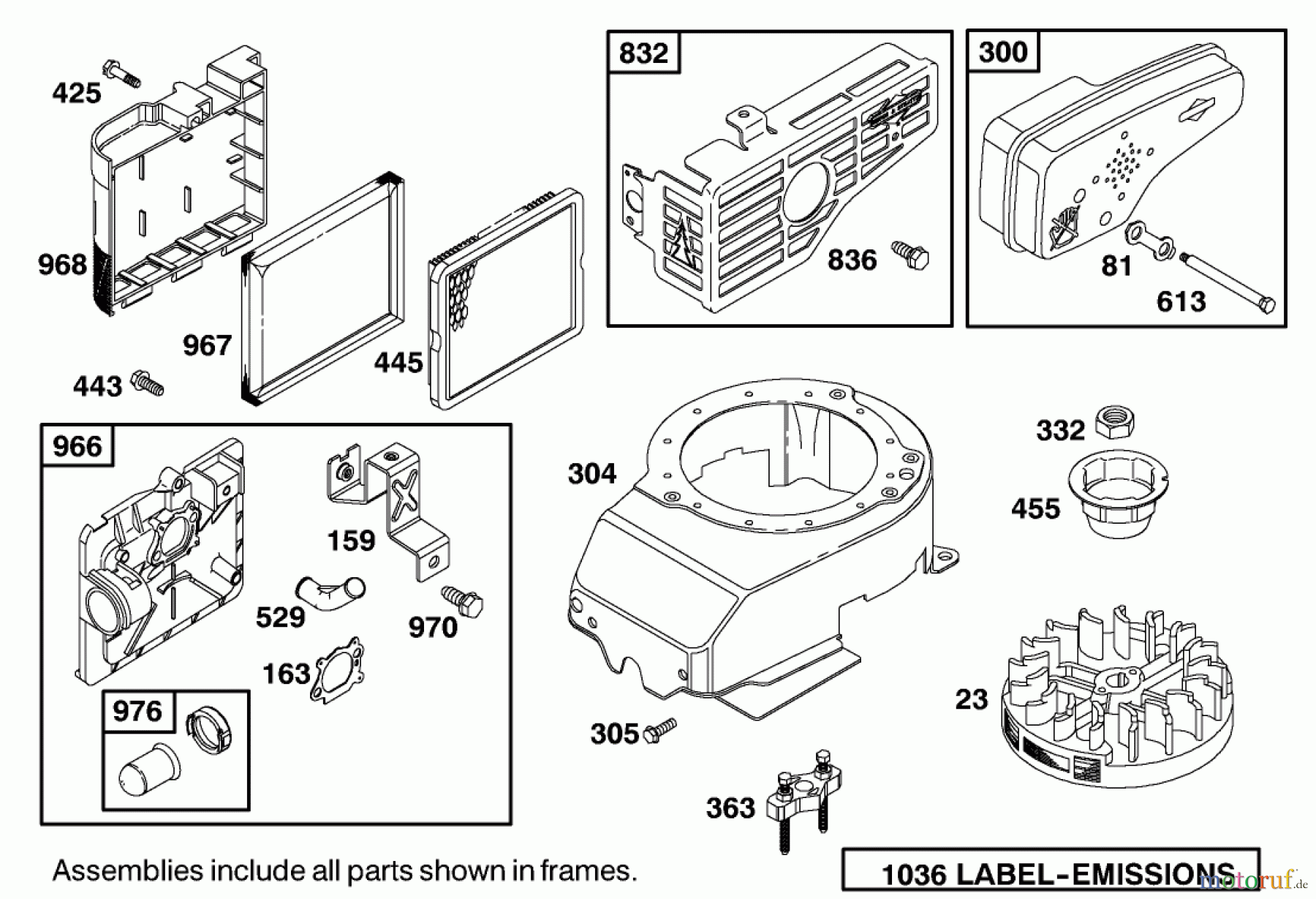  Toro Neu Mowers, Walk-Behind Seite 1 20028 - Toro Recycler Mower, 2001 (210000001-210999999) ENGINE BRIGGS & STRATTON MODEL 12J802-2369-B1 #5