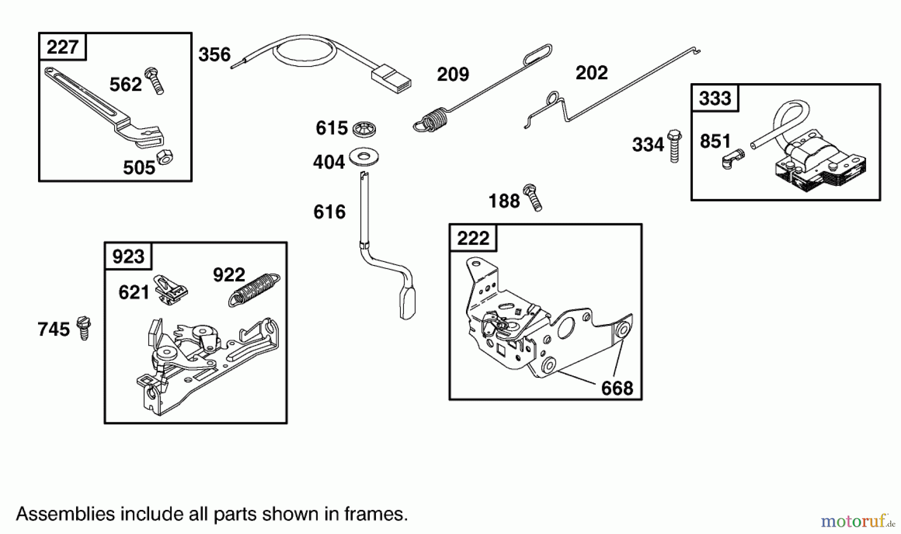  Toro Neu Mowers, Walk-Behind Seite 1 20030 (SR-21P) - Toro Super Recycler Mower, SR-21P, 2000 (200000001-200999999) ENGINE BRIGGS & STRATTON MODEL 12H802-1767-E1 #4