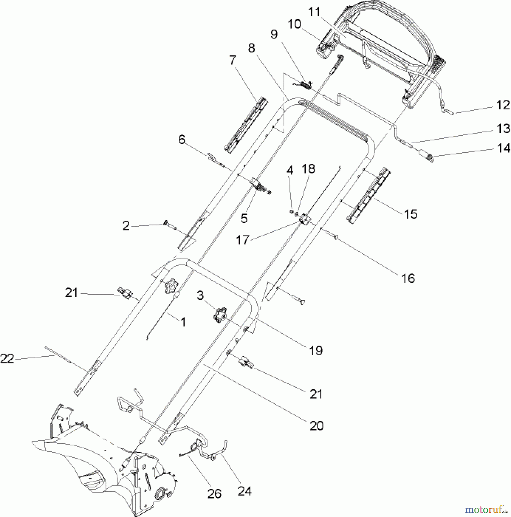  Toro Neu Mowers, Walk-Behind Seite 1 20031 - Toro 22