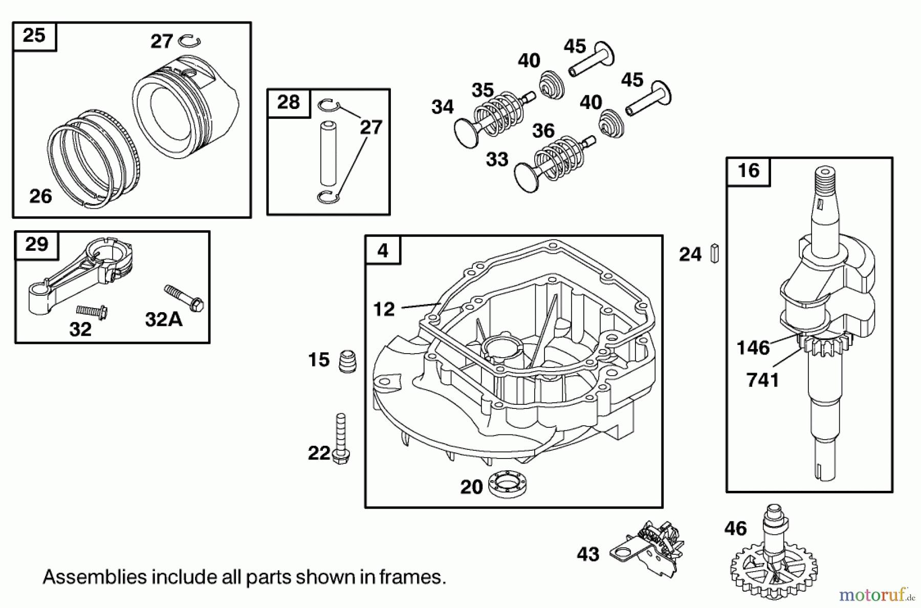 Toro Neu Mowers, Walk-Behind Seite 1 20035 (R-21SE) - Toro Recycler Mower, R-21SE, 2001 (210000001-210999999) ENGINE BRIGGS & STRATTON MODEL 12J805-2370-B1 #2
