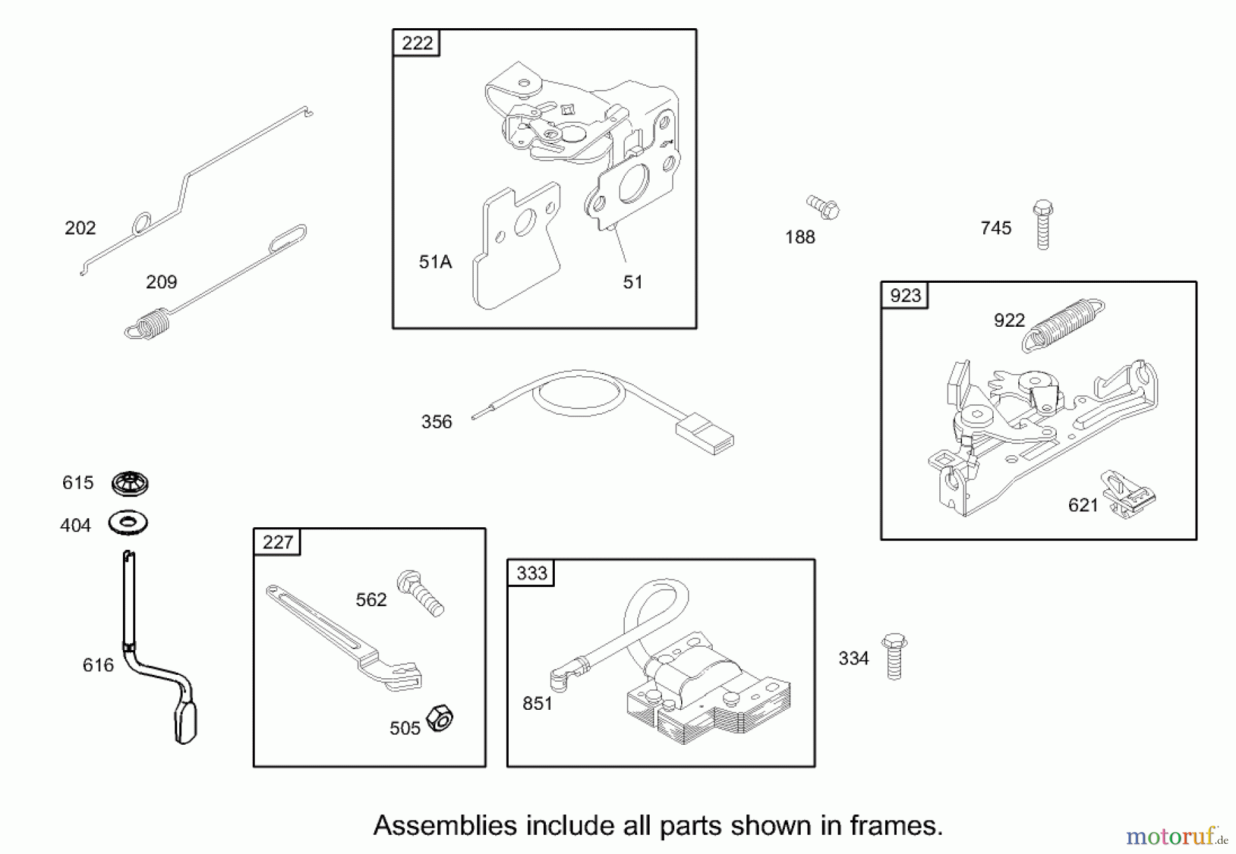 Toro Neu Mowers, Walk-Behind Seite 1 20038 - Toro Super Recycler Mower with Bag, 2003 (230000001-230999999) GOVERNOR ASSEMBLY BRIGGS AND STRATTON MODEL 122602-0111-E1