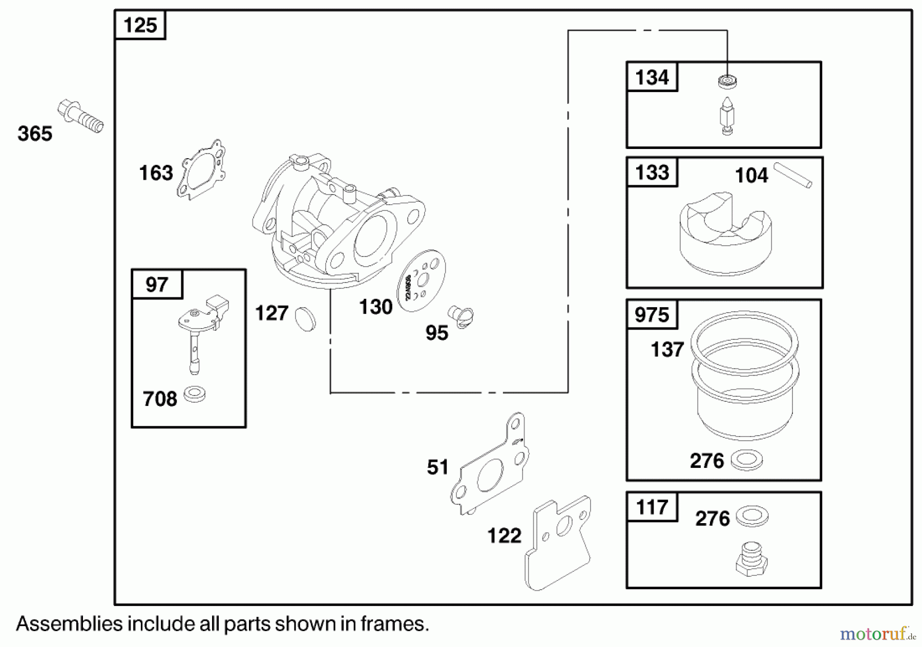Toro Neu Mowers, Walk-Behind Seite 1 20040 (SR-21OS) - Toro Super Recycler Mower, SR-21OS, 1999 (9900001-9999999) ENGINE GTS 200 #4
