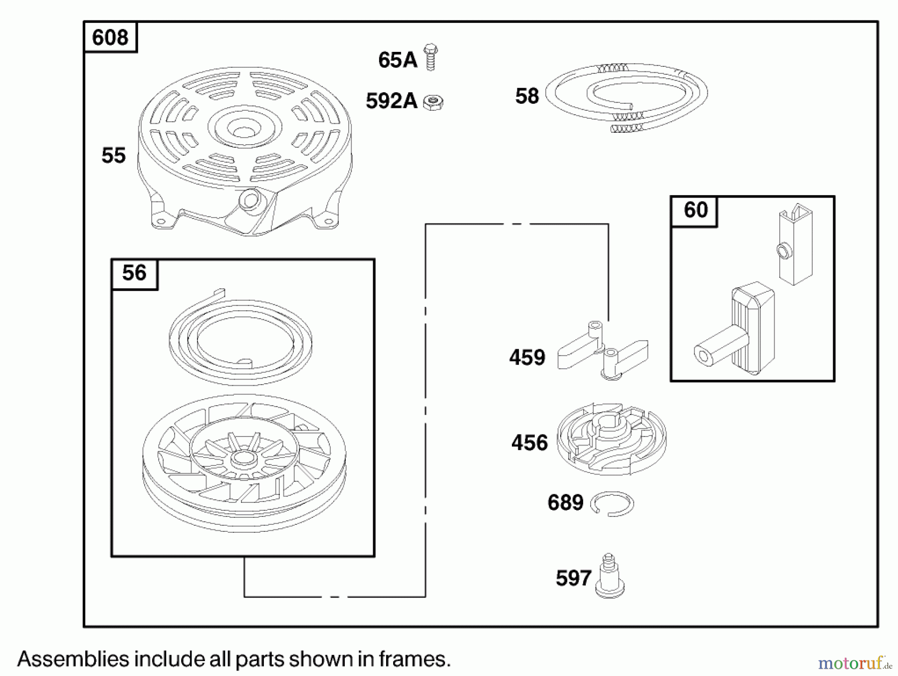 Toro Neu Mowers, Walk-Behind Seite 1 20040 (SR-21OS) - Toro Super Recycler Mower, SR-21OS, 1999 (9900001-9999999) ENGINE GTS 200 #9