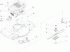 Toro 20051 - 22" Recycler Lawnmower, 2004 (240000001-240999999) Ersatzteile ENGINE AND BLADE ASSEMBLY