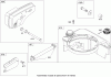 Toro 20056 - Super Recycler Lawn Mower, 2007 (270000001-270999999) Ersatzteile MUFFLER AND FUEL TANK ASSEMBLY BRIGGS AND STRATTON 126T02-0209-B1