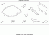 Toro 20065 - 22" Recycler Lawn Mower, 2007 (270000001-270999999) Ersatzteile ENGINE GASKET SET BRIGGS AND STRATTON 126T02-0139-B1