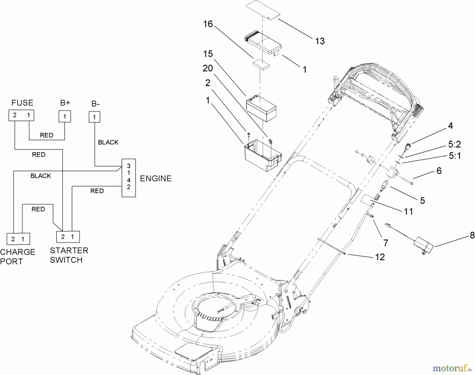 Toro Neu Mowers, Walk-Behind Seite 1 20070 - Toro 22