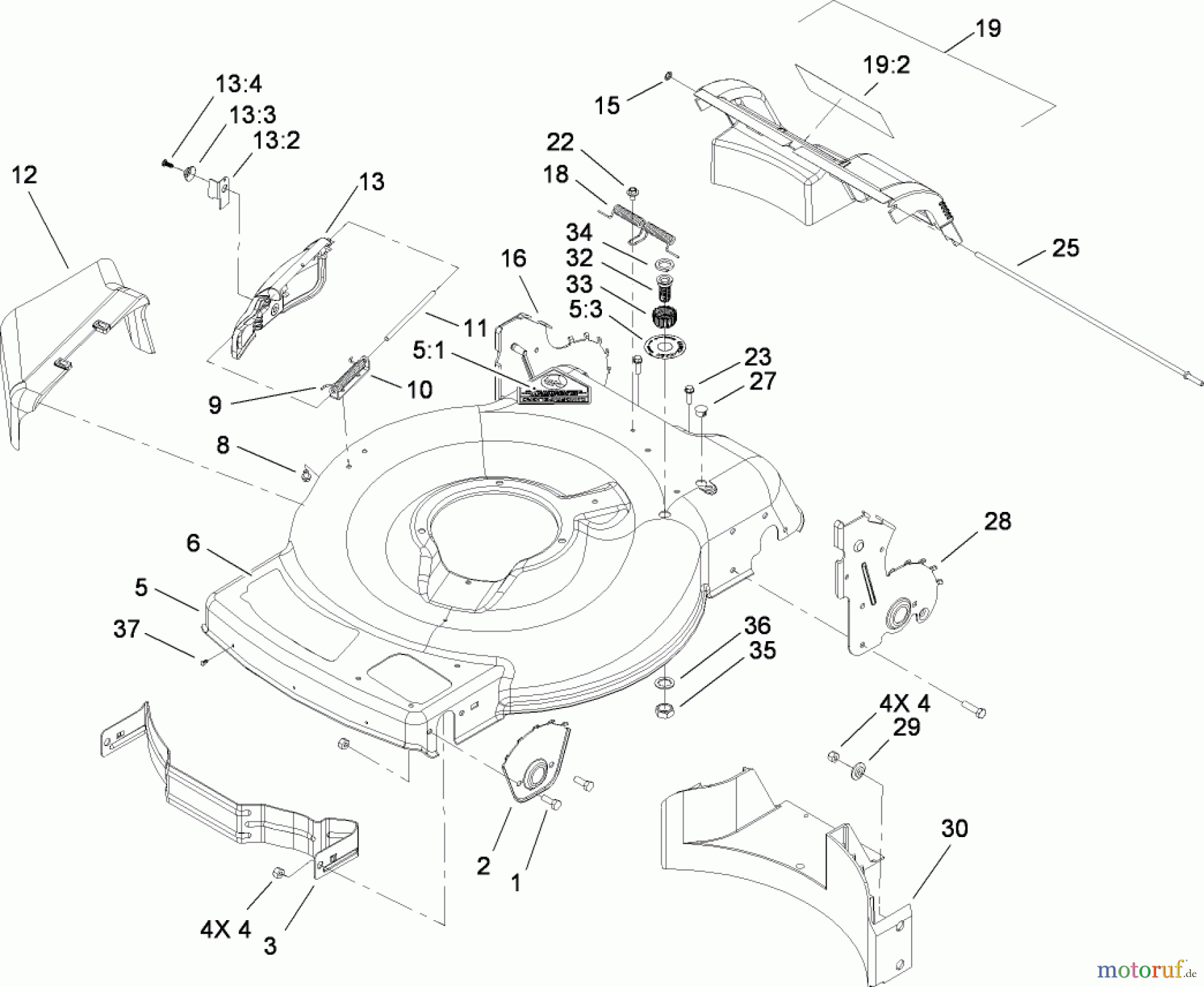 Toro Neu Mowers, Walk-Behind Seite 1 20086 - Toro 22