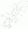 Toro 20086 - 22" Recycler Lawn Mower, 2008 (280000001-280011041) Ersatzteile HANDLE ASSEMBLY