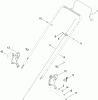 Toro 20090 - Super Recycler Lawn Mower, 2009 (290000001-290999999) Ersatzteile HANDLE ASSEMBLY