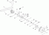 Toro 20093 - Super Recycler Lawn Mower, 2009 (290000001-290999999) Ersatzteile TRANSMISSION AND REAR WHEEL ASSEMBLY