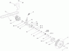 Toro 20095 - Super Recycler Lawn Mower, 2010 (310004269-310004922) Ersatzteile REAR WHEEL AND TRANSMISSION ASSEMBLY