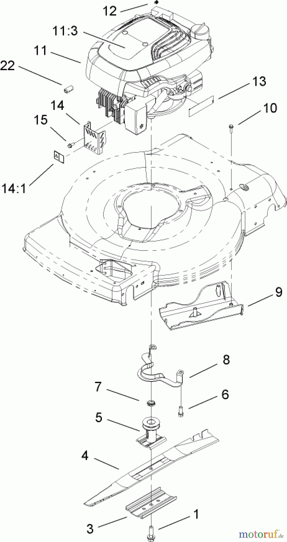  Toro Neu Mowers, Walk-Behind Seite 1 20096 - Toro 22