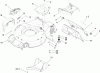 Toro 20099 - Super Recycler Lawn Mower, 2008 (280000001-280999999) Ersatzteile HOUSING ASSEMBLY