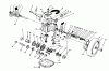 Toro 20106 - Lawnmower, 1992 (2000001-2999999) Ersatzteile GEAR CASE ASSEMBLY