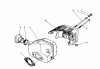 Toro 20106 - Lawnmower, 1992 (2000001-2999999) Ersatzteile MUFFLER ASSEMBLY (ENGINE NO. 47PM1-2)