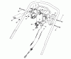 Toro 20106 - Lawnmower, 1992 (2000001-2999999) Ersatzteile TRACTION CONTROL ASSEMBLY