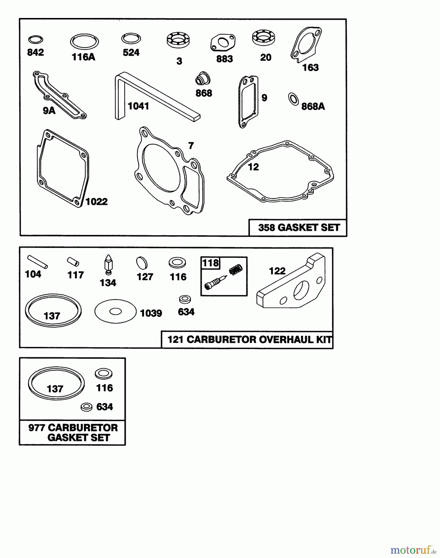 Toro Neu Mowers, Walk-Behind Seite 1 20107 - Toro Lawnmower, 1991 (1000001-1999999) ENGINE GTS-150 77-8980 #5