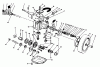 Toro 20107 - Lawnmower, 1991 (1000001-1999999) Ersatzteile GEAR CASE ASSEMBLY