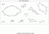 Toro 20113 - 22" Recycler Lawn Mower, 2008 (280000001-280999999) Ersatzteile ENGINE GASKET SET BRIGGS AND STRATTON 126T05-0219-B1