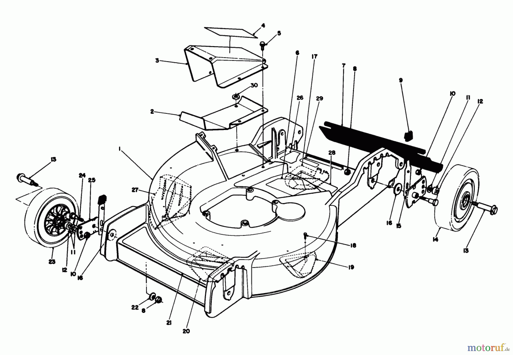  Toro Neu Mowers, Walk-Behind Seite 1 20181WF - Toro 18