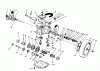 Toro 20211 - Lawnmower, 1991 (1000001-1999999) Ersatzteile GEAR CASE ASSEMBLY