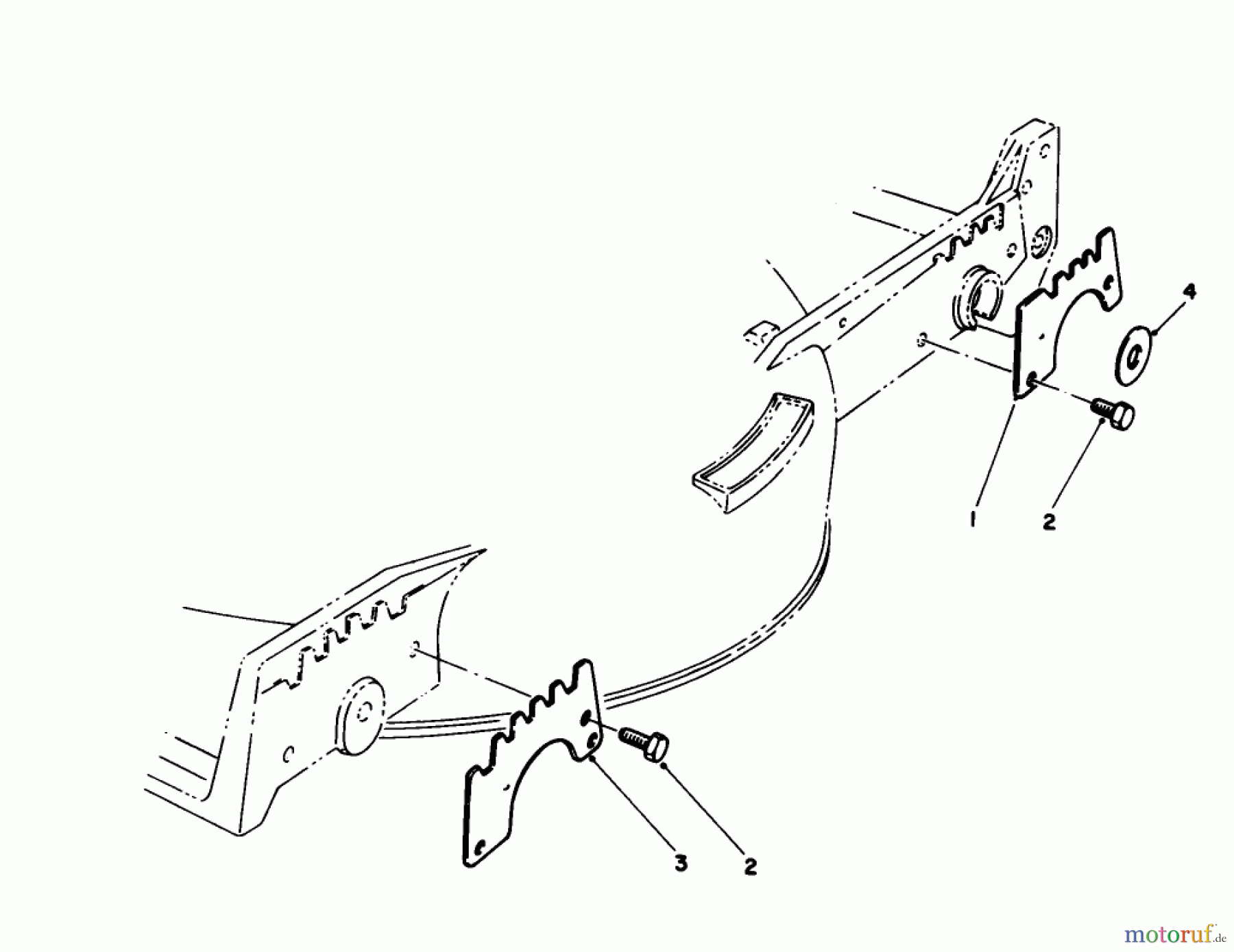 Toro Neu Mowers, Walk-Behind Seite 1 20213 - Toro Lawnmower, 1992 (2000001-2999999) WEAR PLATE MODEL NO. 49-4080 (OPTIONAL)