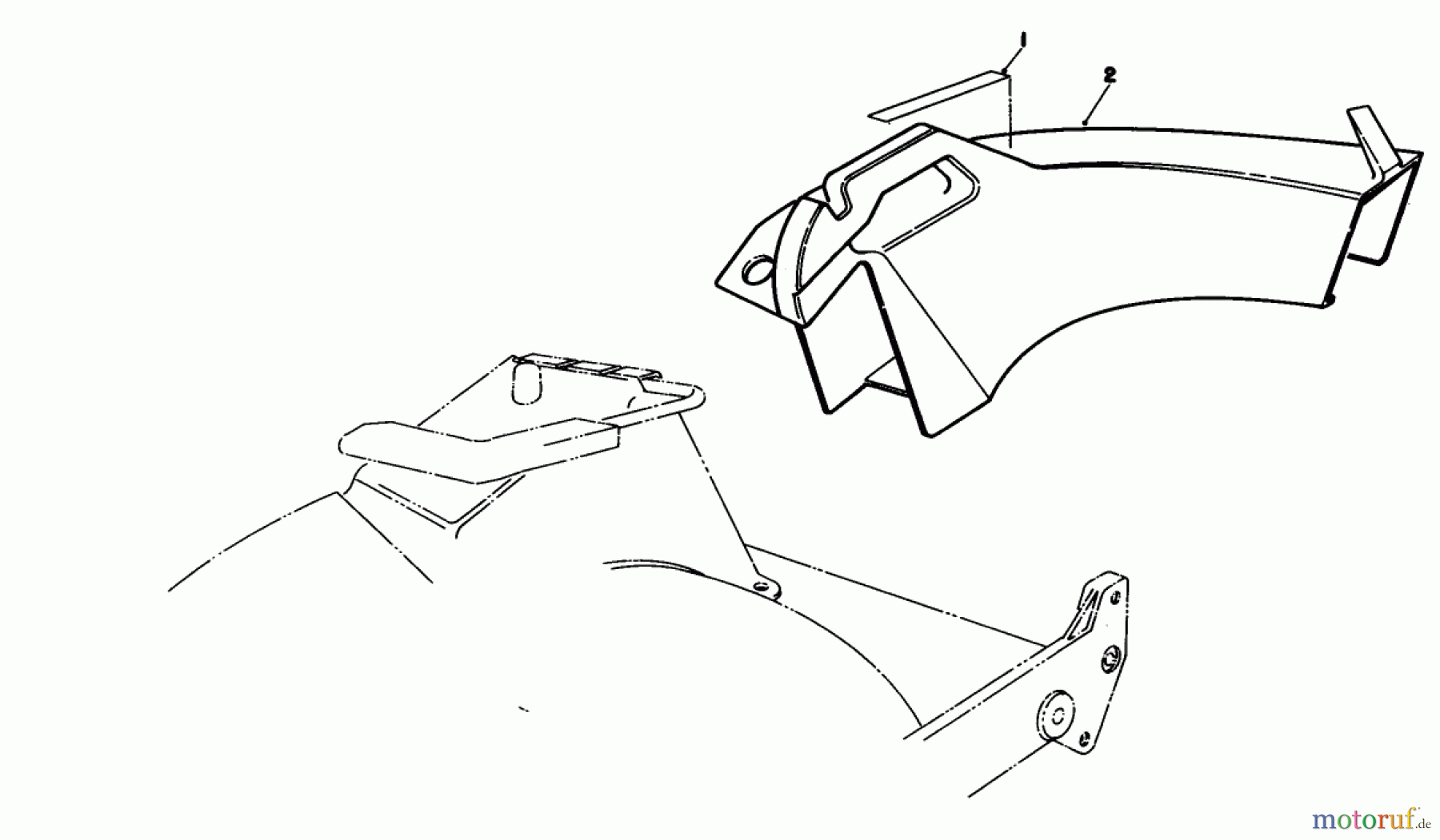 Toro Neu Mowers, Walk-Behind Seite 1 20215 - Toro Lawnmower, 1991 (1000001-1999999) SIDE DISCHARGE CHUTE MODEL NO. 59168 (OPTIONAL)