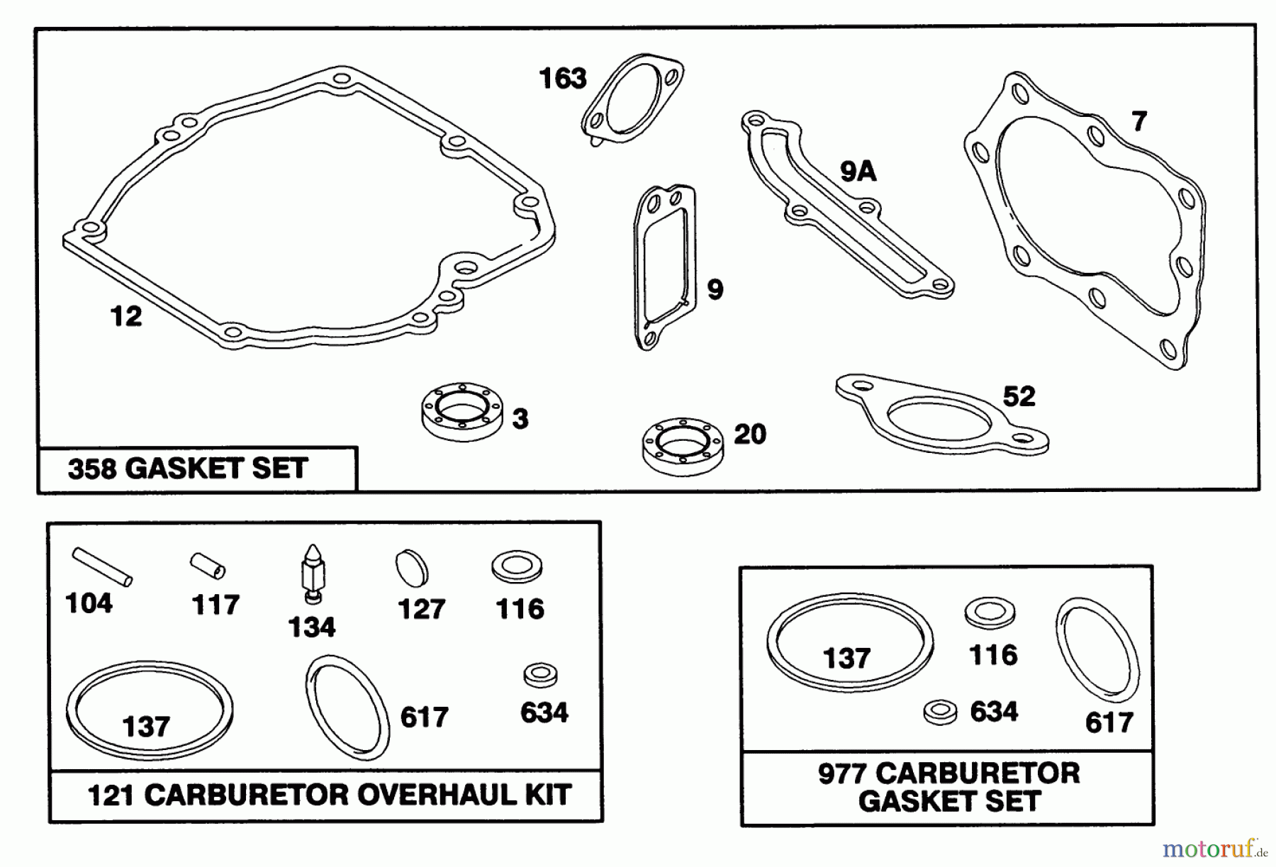 Toro Neu Mowers, Walk-Behind Seite 1 20216 - Toro Lawnmower, 1991 (1000001-1999999) ENGINE BRIGGS & STRATTON MODEL 122702-3171-01 #8