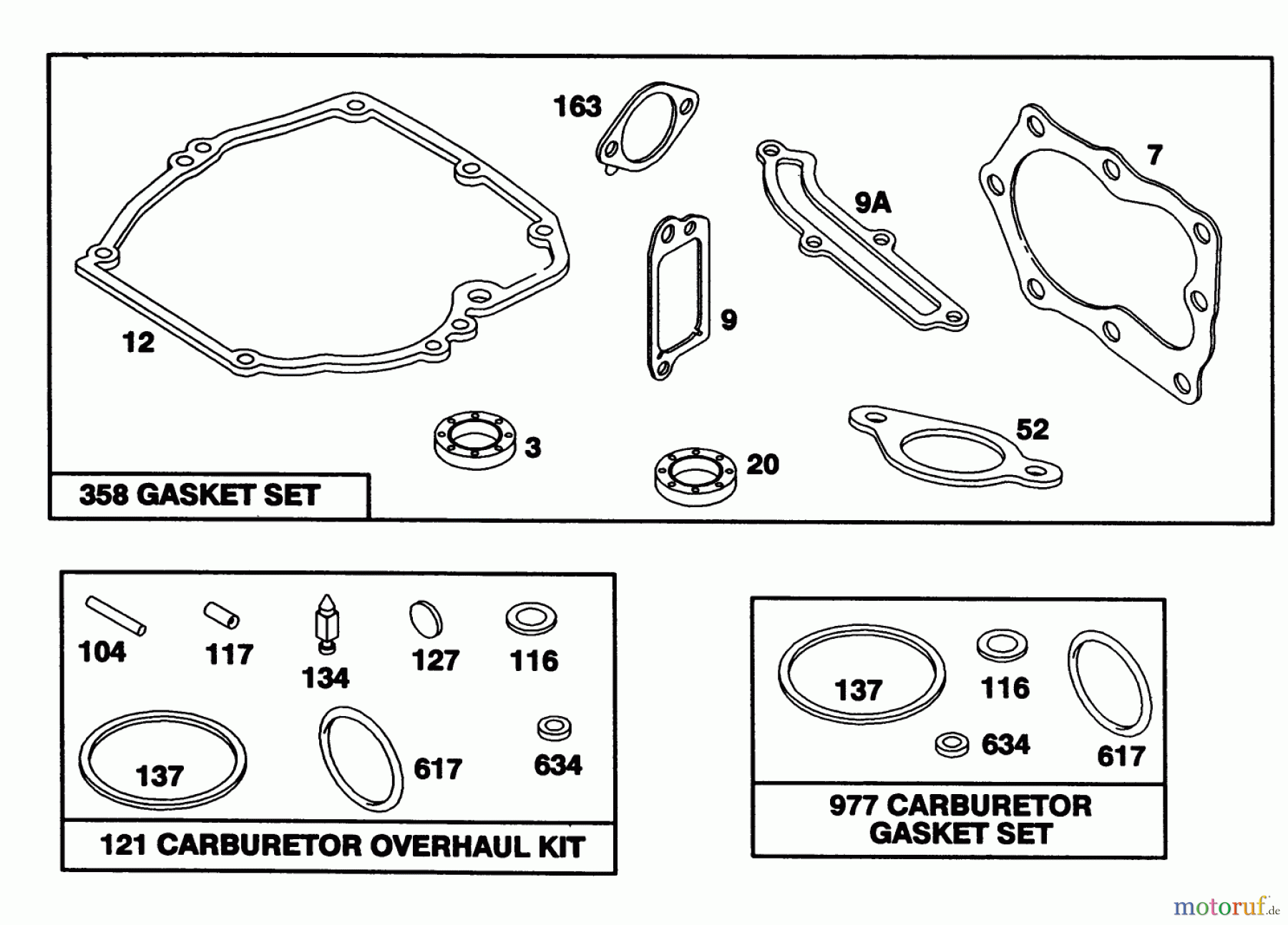 Toro Neu Mowers, Walk-Behind Seite 1 20217 - Toro Lawnmower, 1991 (1000001-1999999) ENGINE RIGGS & STRATTON MODEL 124702-3115-01 #8
