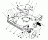 Toro 20217 - Lawnmower, 1991 (1000001-1999999) Ersatzteile HOUSING ASSEMBLY