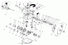 Toro 20219 - Lawnmower, 1991 (1000001-1999999) Ersatzteile GEAR CASE ASSEMBLY