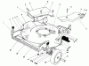 Toro 20219 - Lawnmower, 1991 (1000001-1999999) Ersatzteile HOUSING ASSEMBLY