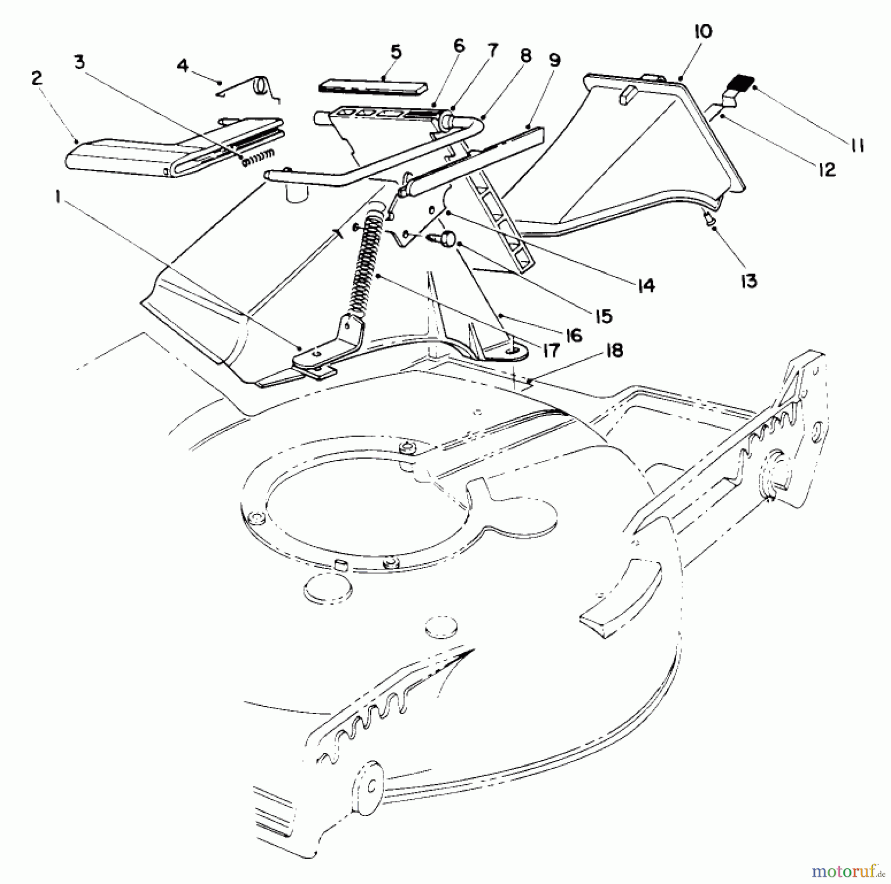  Toro Neu Mowers, Walk-Behind Seite 1 20219 - Toro Lawnmower, 1991 (1000001-1999999) RECYCLER BAGGING KIT MODEL NO. 59174