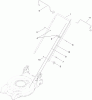 Toro 20314 - 20" Recycling/Rear Bagging Lawn Mower, 2011 (311000001-311999999) Ersatzteile HANDLE ASSEMBLY